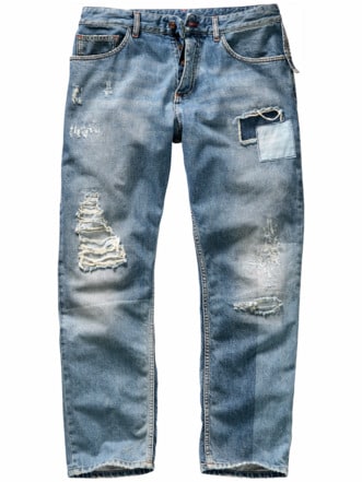 Jetzt-oder-nie-Jeans used blue Detail 1