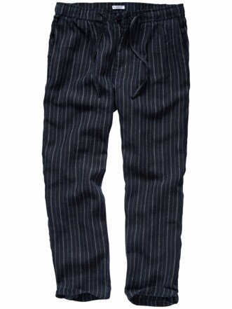 All-in-Pants Streifen tiefblau Detail 1