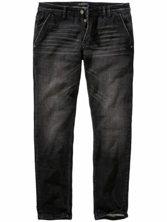 Schnittstellen-Jeans html-schwarz Detail 1