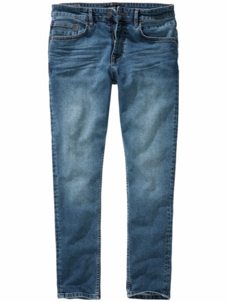 Gedächtnis-T400-Jeans medium blue Detail 1