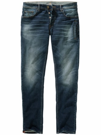 Evolution-Jeans denimblue Detail 1