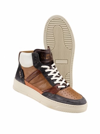High Top-Sneaker Campo karamell/braun Detail 1