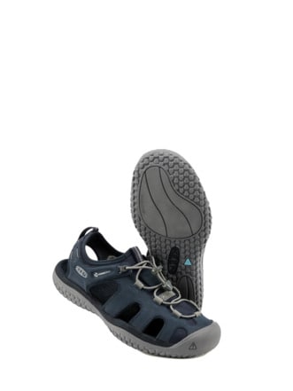 SOLR-Sandale dunkelblau Detail 1