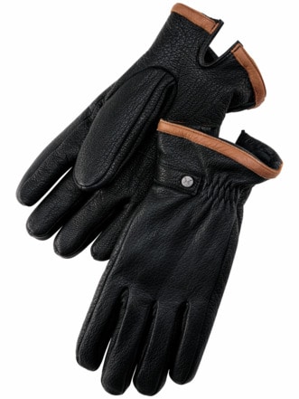 Warm-up-Handschuhe schwarz Detail 1