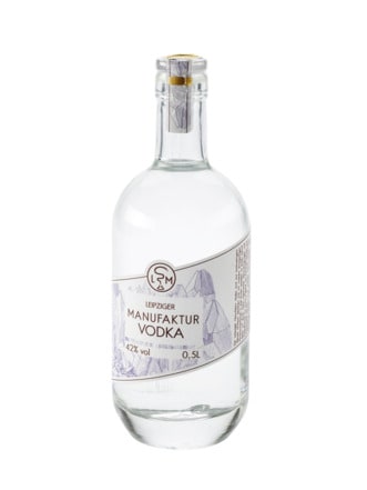 Leipziger Manufaktur Vodka klar Detail 1