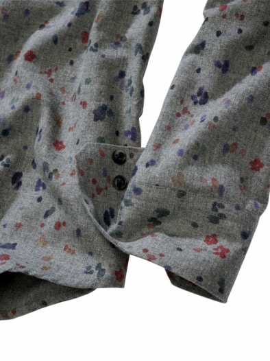 Pollock-Hemd signalgrau