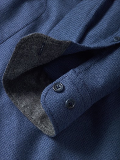 Bikulturelles Hemd sanremoblau