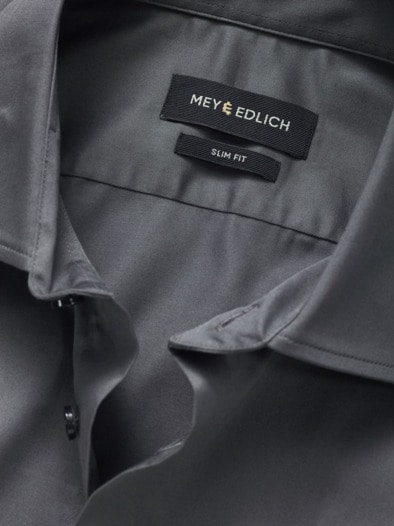 Satin-Hemd R.S.V.P. gris