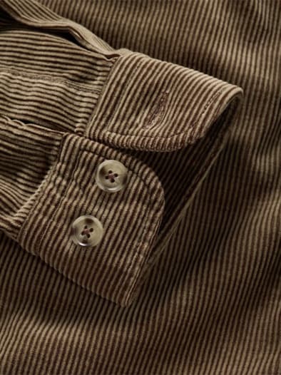 Workwear-Overshirt baumrinde