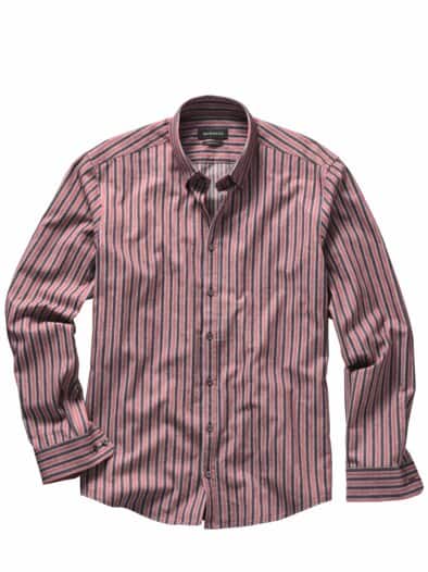 New-Work-Flanellhemd beere