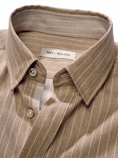 Nadelstreifenshirt Basta sandstein