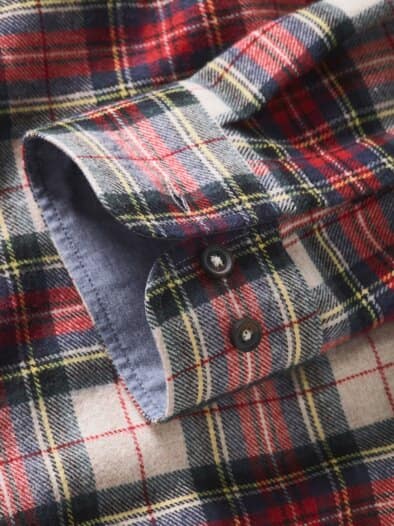 Stewarts Flanellhemd stewart-dress-tartan