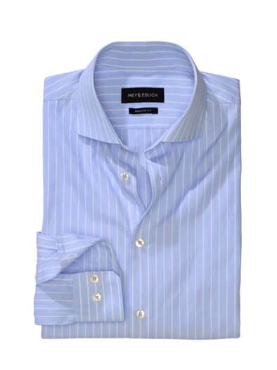 Business-Class-Hemd himmelblau