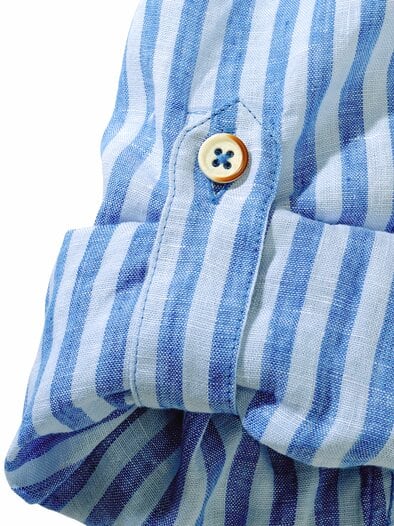 Halsfrei-Siesta-Hemd himmelblau