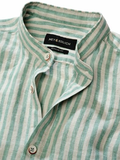 Halsfrei-Siesta-Hemd weidengrün