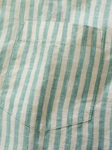 Halsfrei-Siesta-Hemd weidengrün