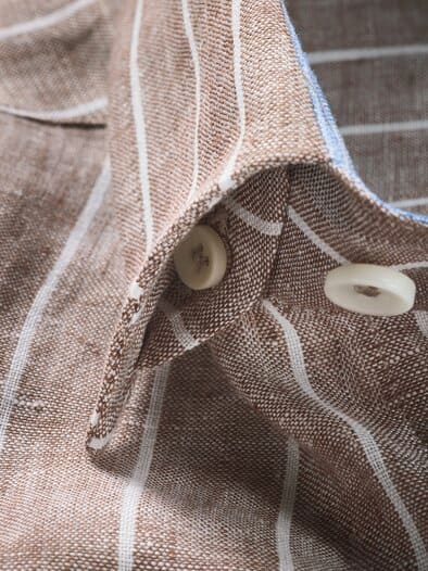 Trastevere-Leinenhemd nussbraun