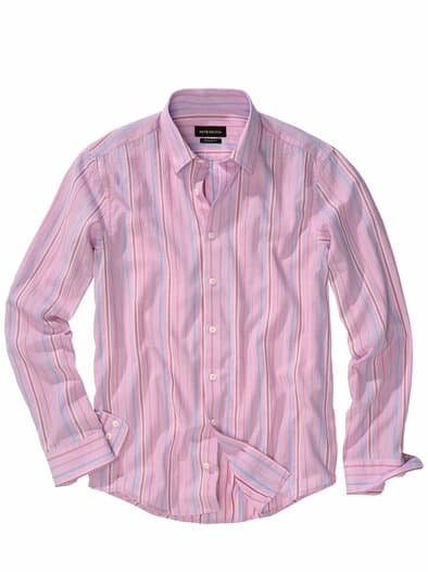 Lissabon-Hemd punkpink