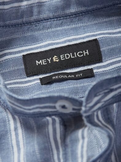 Atlantikpulsschlag-Hemd indigo