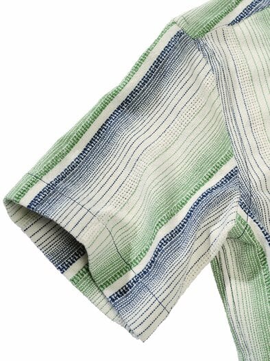 Ibiza-Hemd meerblau/algengrün