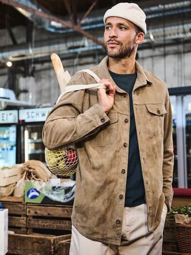 Das Über-Shirt naturvelours