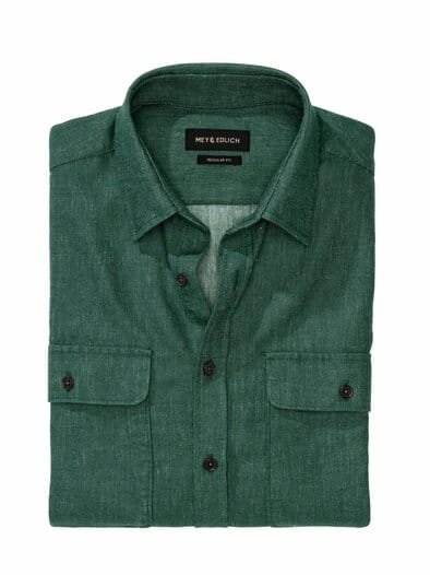 Cambio-Hemdjacke tannengrün