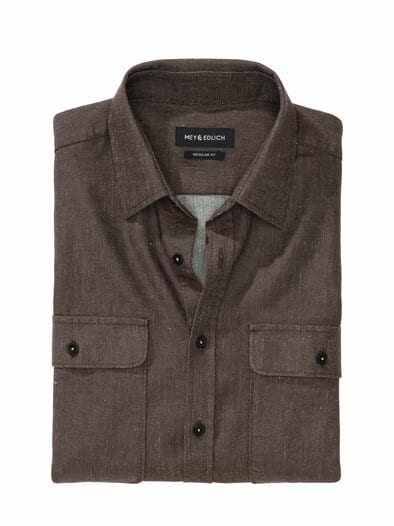 Cambio-Hemdjacke teakbraun