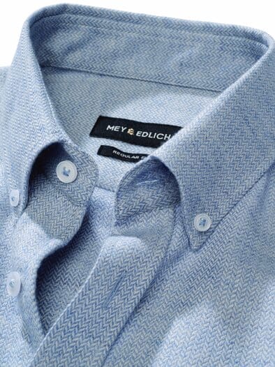 80/20-Flanellhemd himmelblau