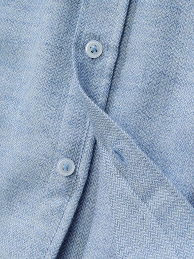 80/20-Flanellhemd himmelblau