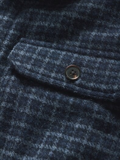 Ponte-Overshirt blauquarz