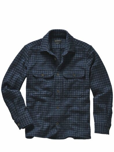Ponte-Overshirt blauquarz