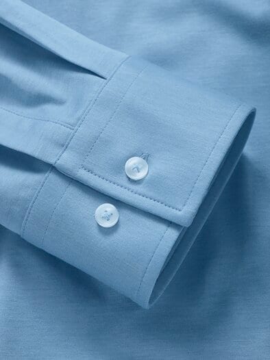 Jersey-Hemd himmelblau