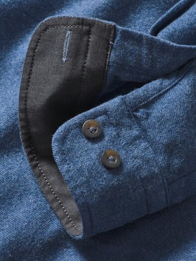 Antreibendes Flanellhemd blauuni-flanellblau