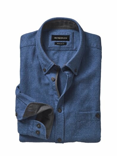 Antreibendes Flanellhemd blauuni-flanellblau