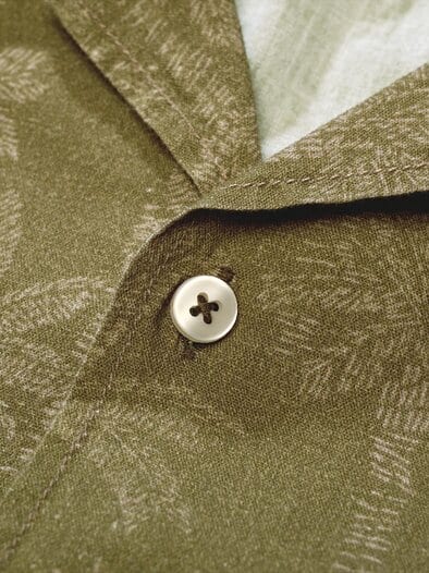 Palmen-Resorthemd palmengrün