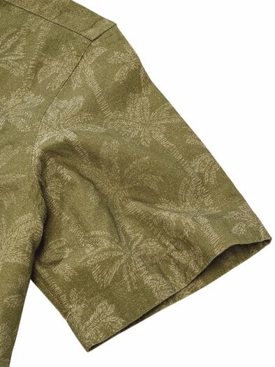 Palmen-Resorthemd palmengrün