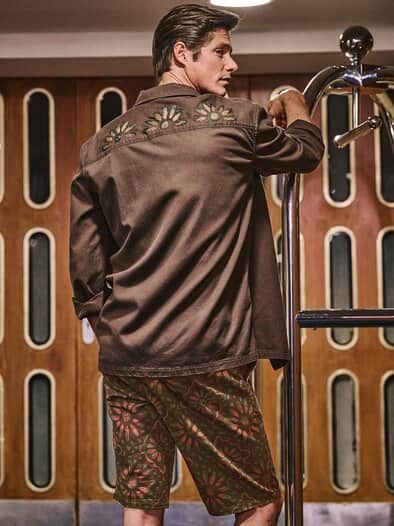 Sonnenfänger-Hemd kakao