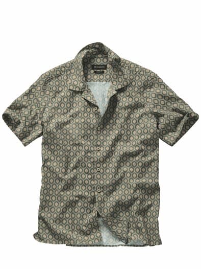 Resort-Rhythmus-Hemd sand