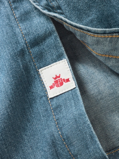 Western-Jeanshemd medium-denim