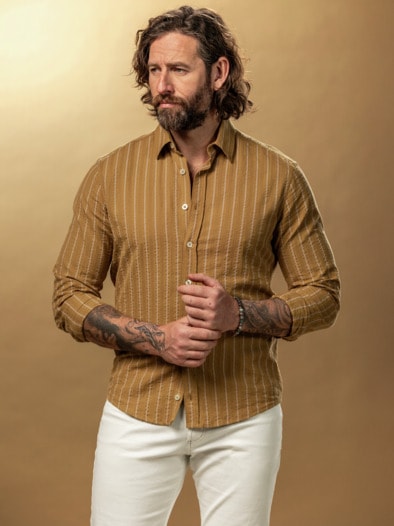 Golden Hour-Shirt senf