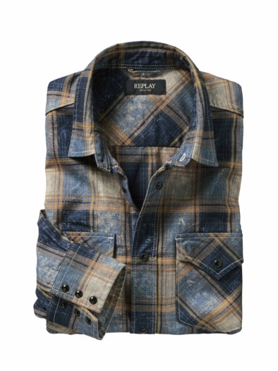 Replay Jeanshemd denim/sand