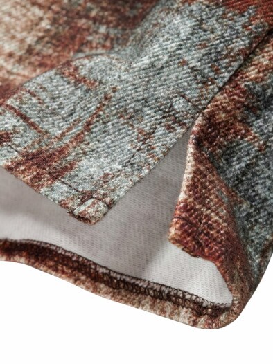 Licht & Farbe-Hemd sienna/aqua