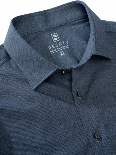 Desoto-Hemd mittelblau