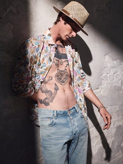 Hemd Tutor pastellbunt