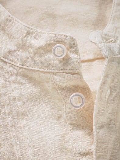 Leinenhemd Lubarnay naturweiß