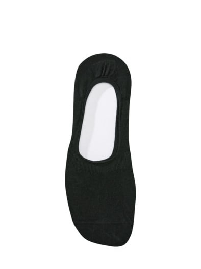 Unsichtbare Socke schwarz