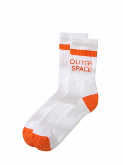 Raumfahrt-Socke