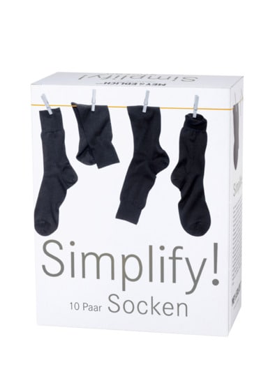 Simplify-Socke im 10er-Pack