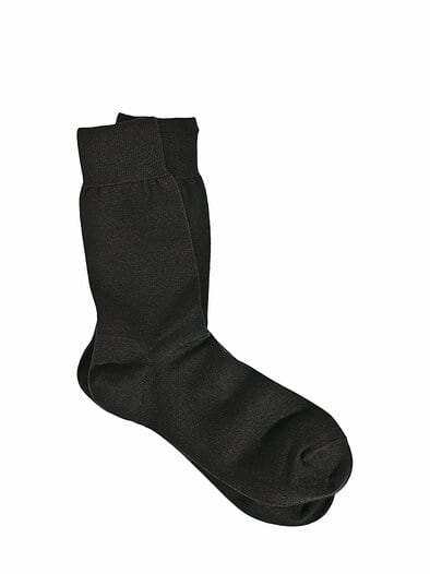 Treue Socke Twinpack urschwarz