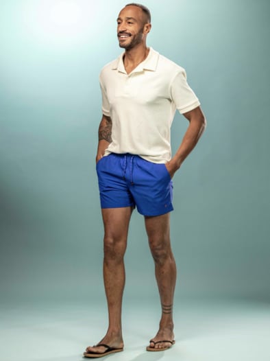 Resort-Badeshorts azur